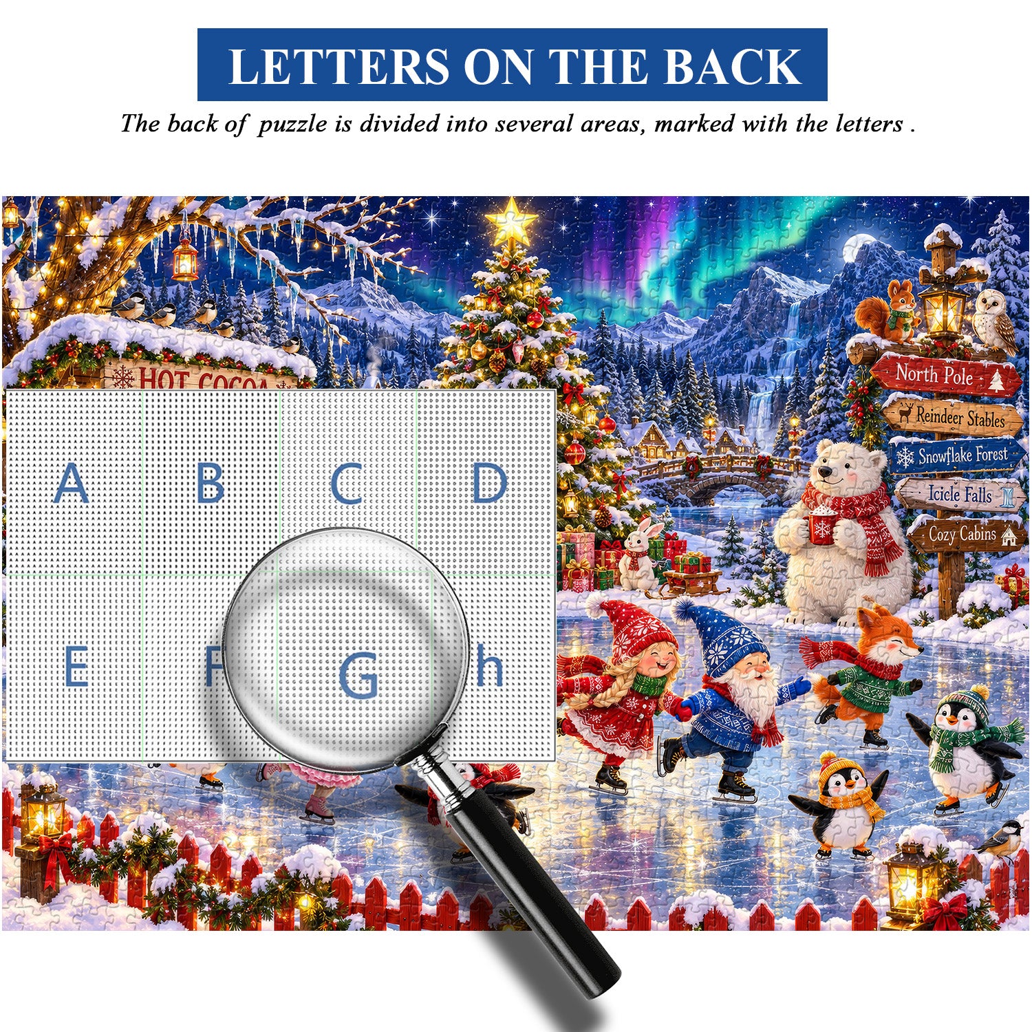 Christmas Ice Party Jigsaw Puzzle 1000 Pieces