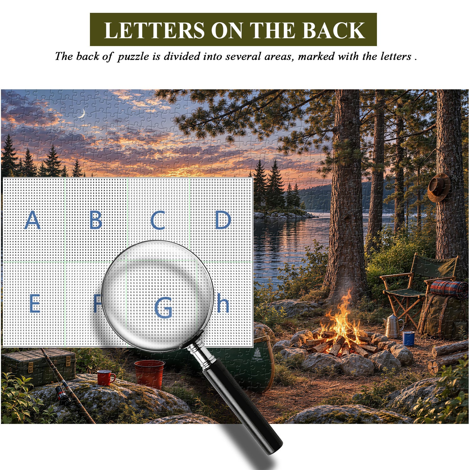 Lakeside Glow Jigsaw Puzzle 1000 Pieces