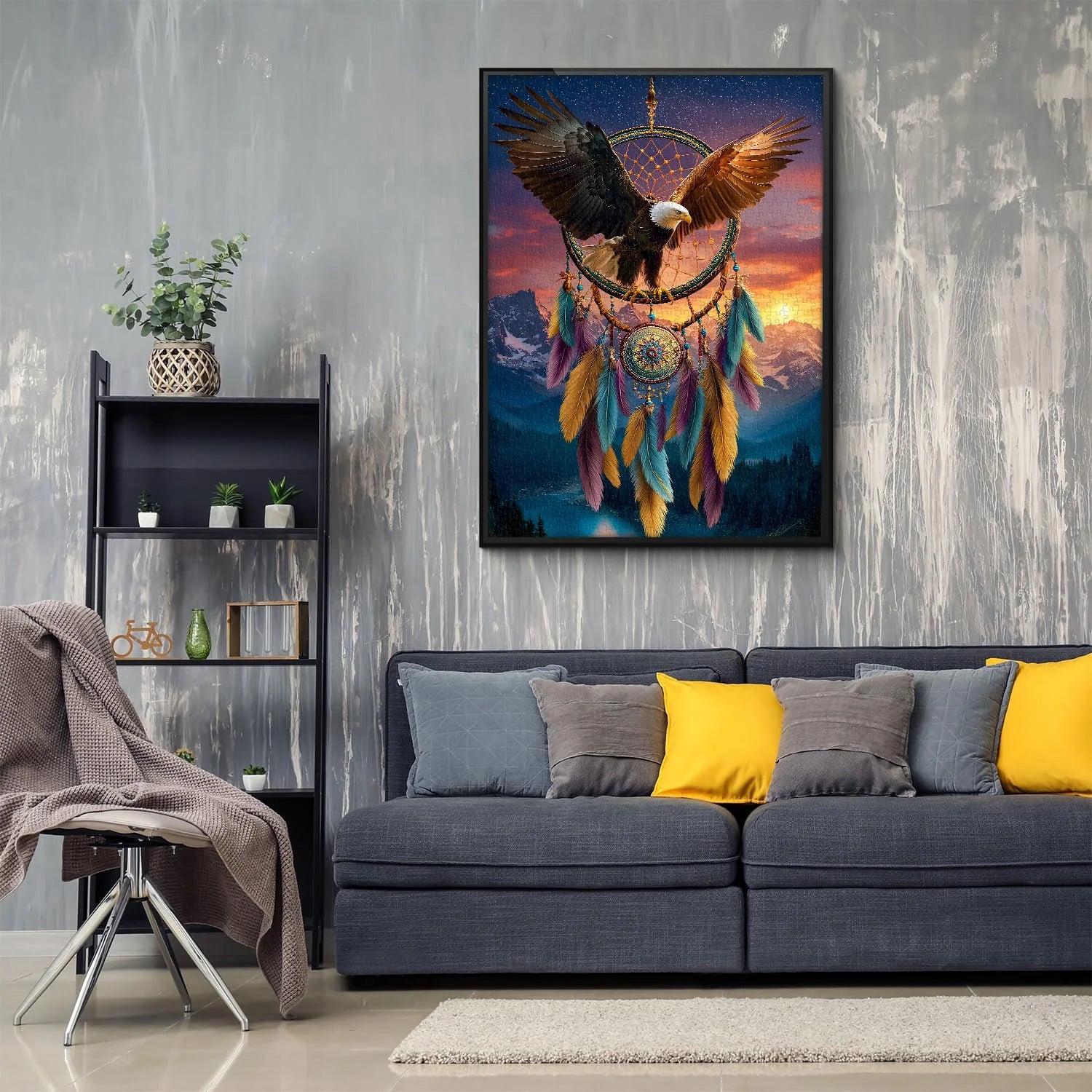 Eagle Dreamcatcher Jigsaw Puzzle 1000 Pieces