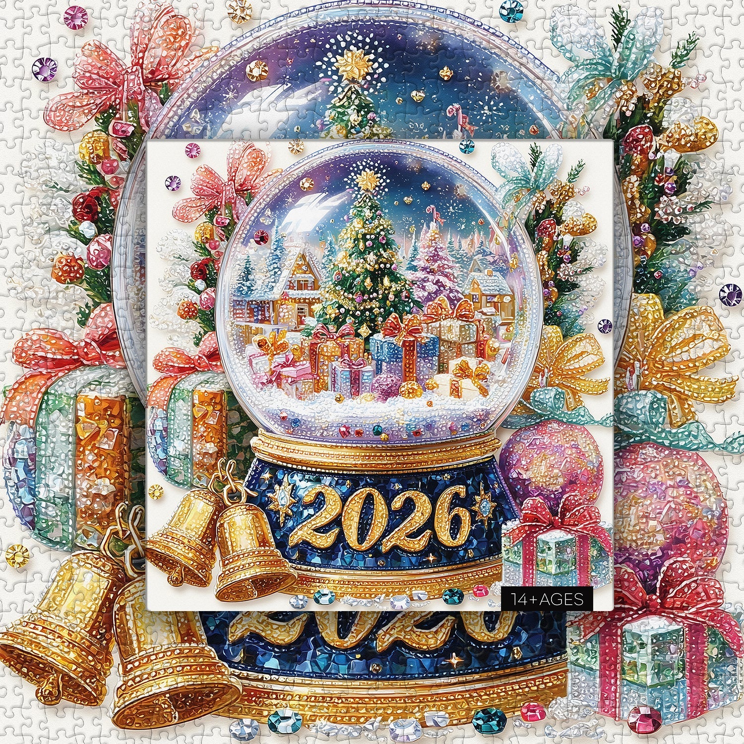 Kristall Weihnachten 2026 Puzzle 1000 Stück