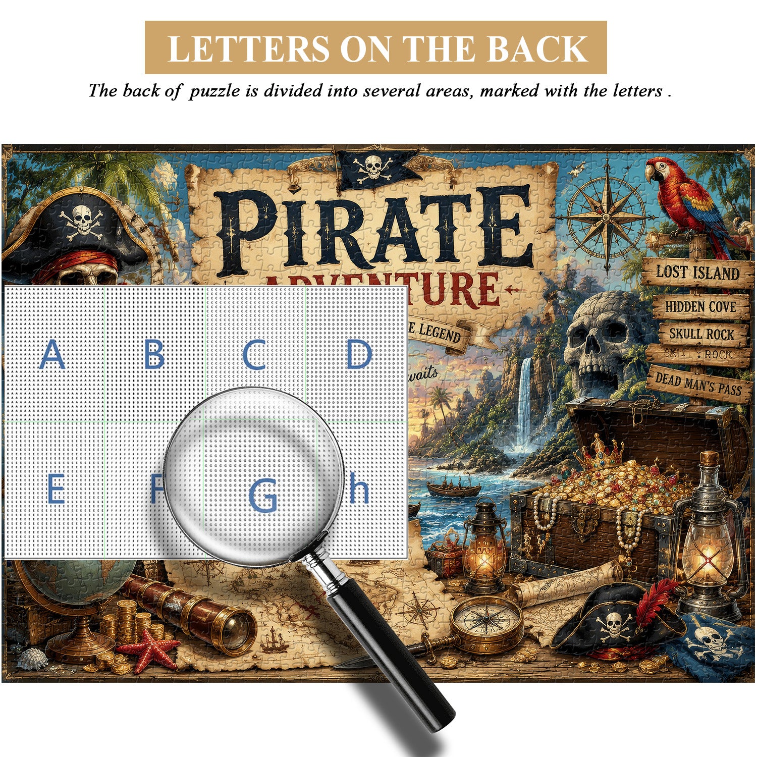 Pirate Adventure Jigsaw Puzzle 1000 Pieces