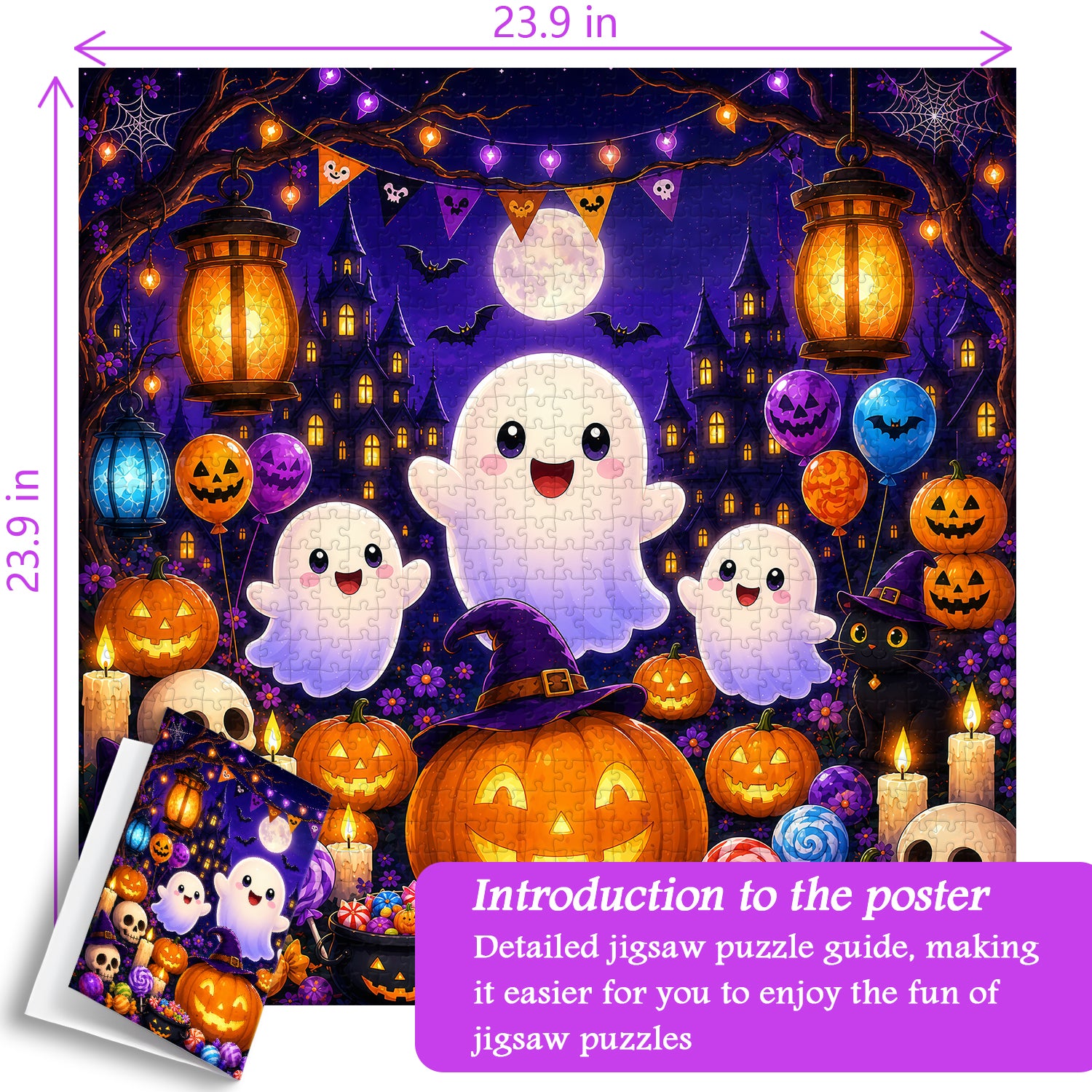 Geisterparty-Puzzle 1000 Teile