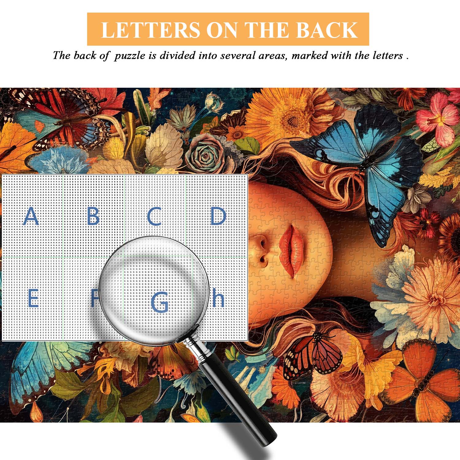 Butterfly Muse Jigsaw Puzzle 1000 Pieces