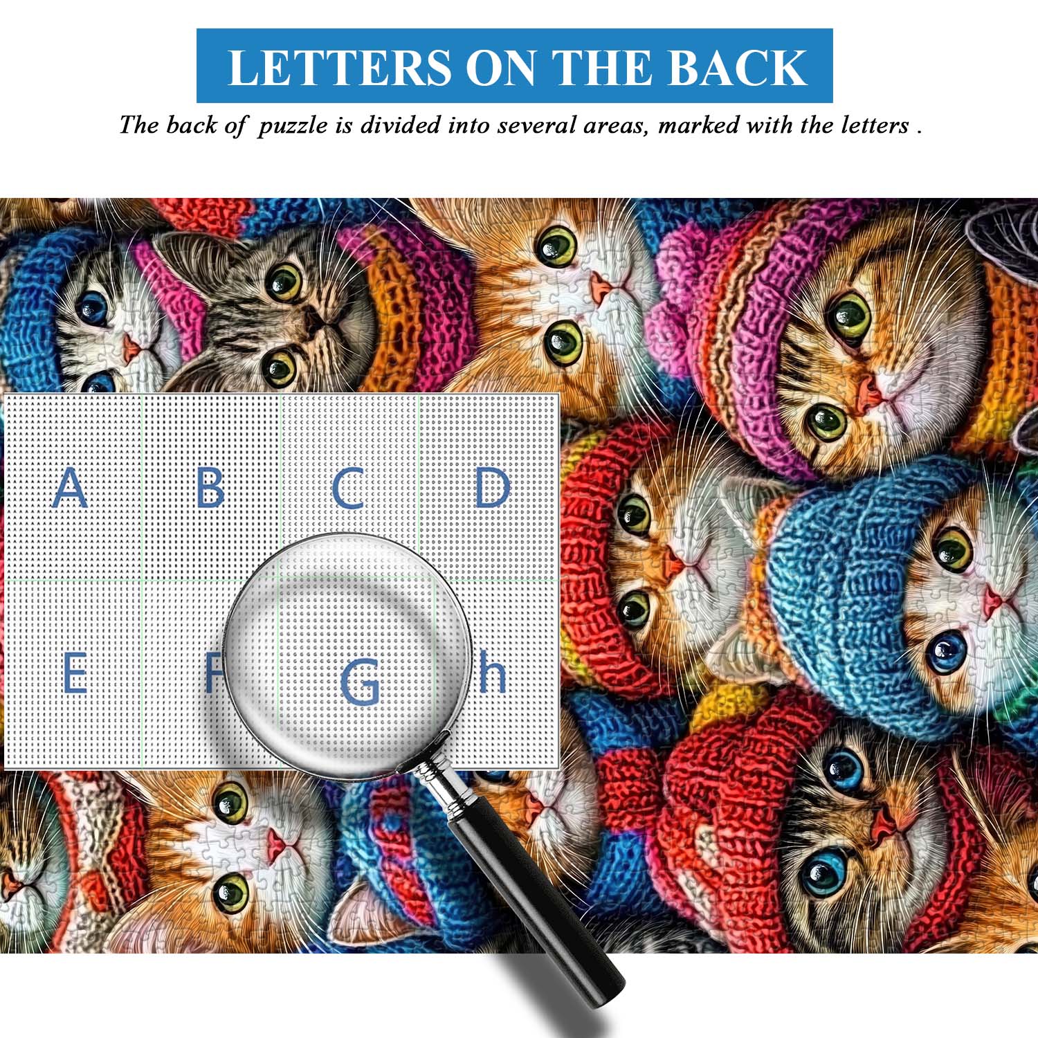 Knit Kitty Sammelpuzzle 1000 Teile