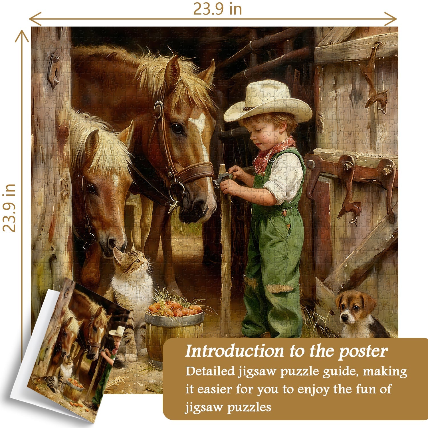 Childlike Pasture Life Jigsaw Puzzle 1000 Pieces