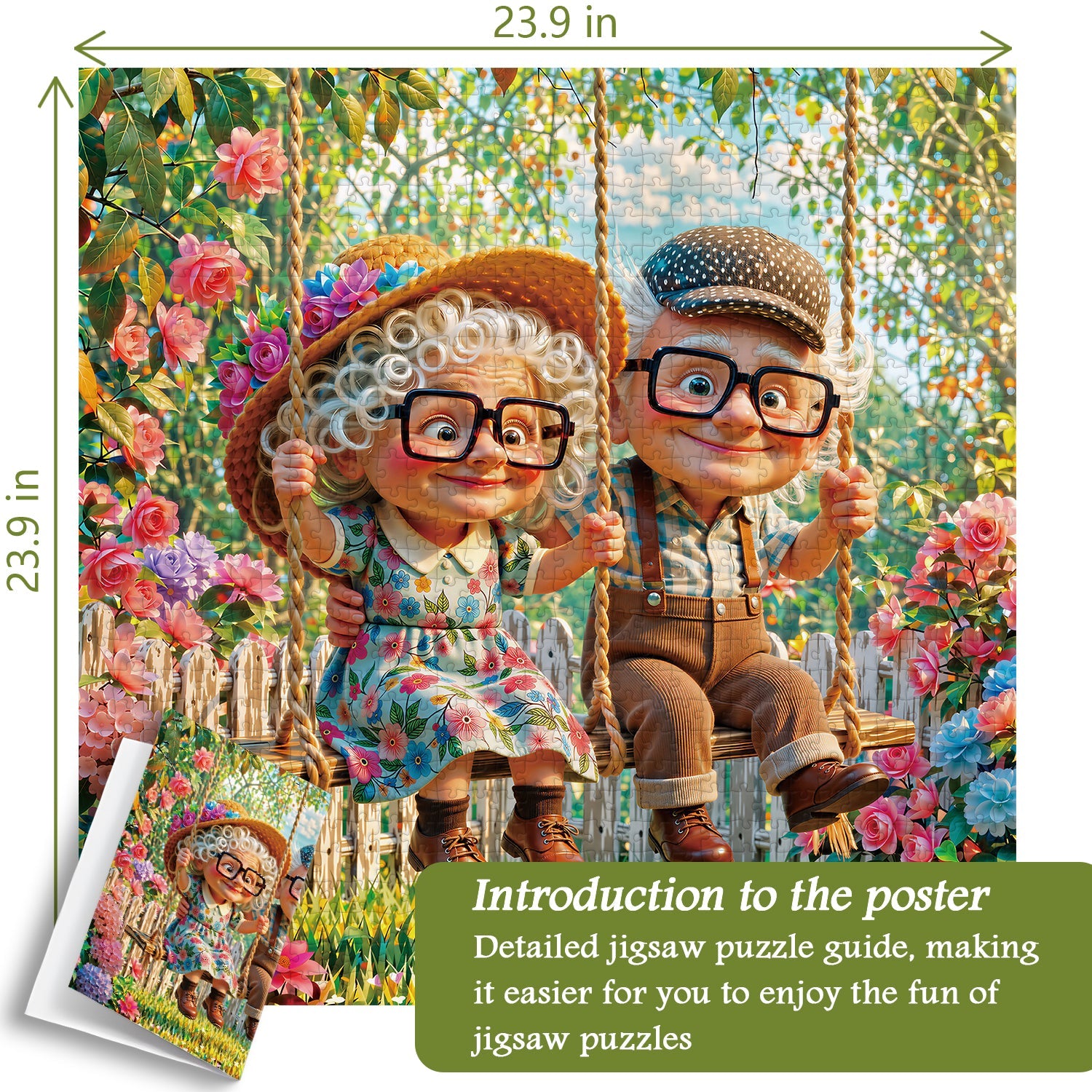 Sweet Swing Jigsaw Puzzle 1000 Pieces