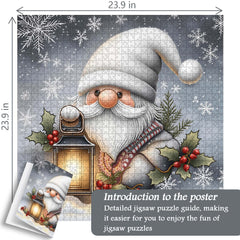 Puzzle gnome invernale 1000 pezzi