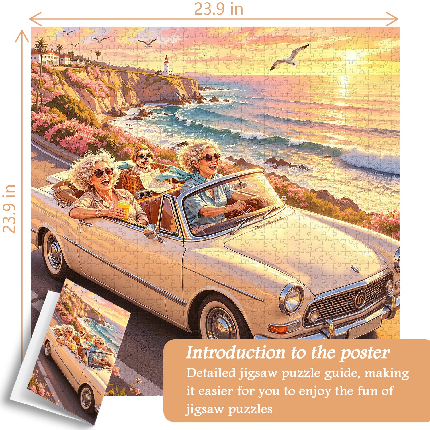 Coastal Joyride Jigsaw Puzzle 1000 Pieces