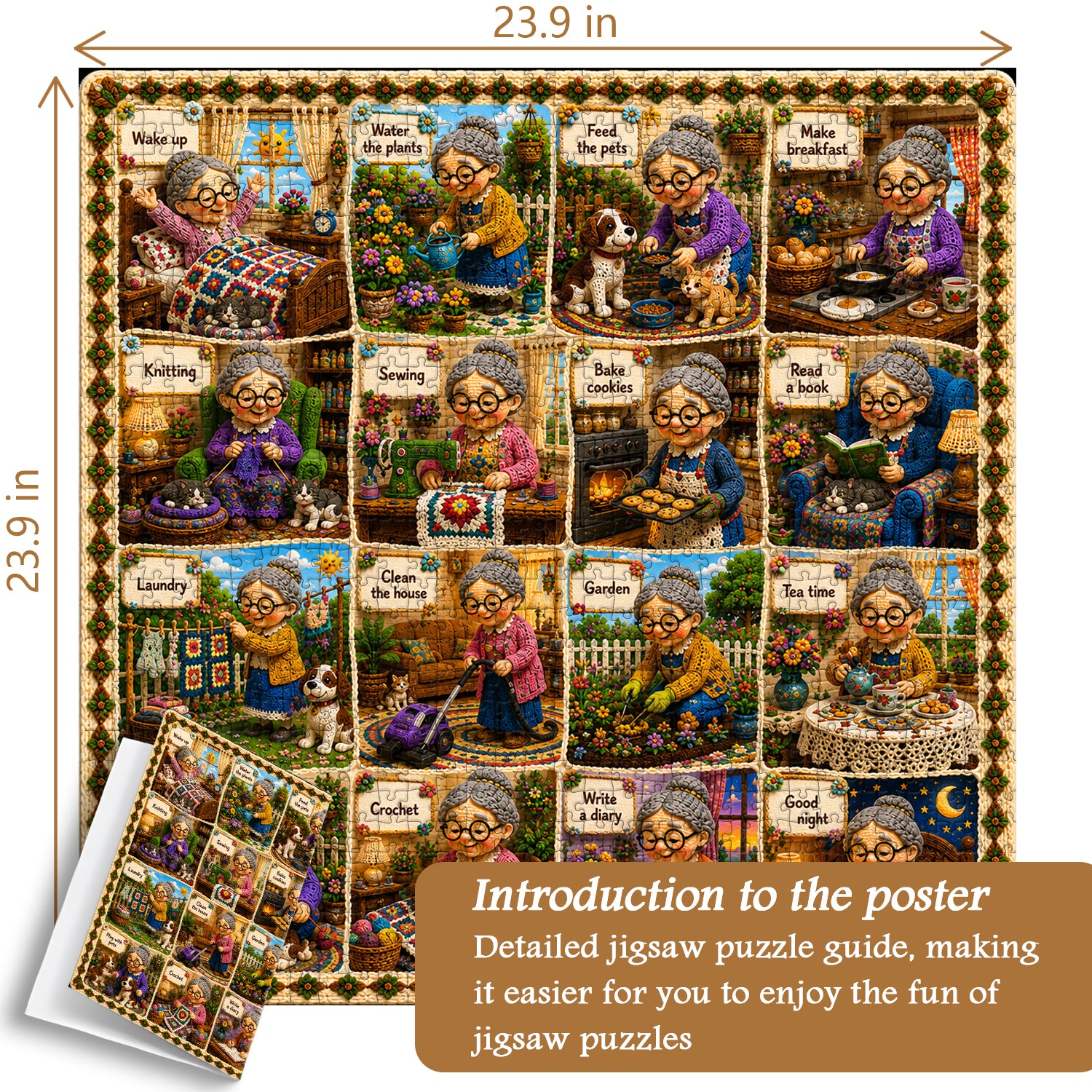 Omas Tag Puzzle 1000 Teile