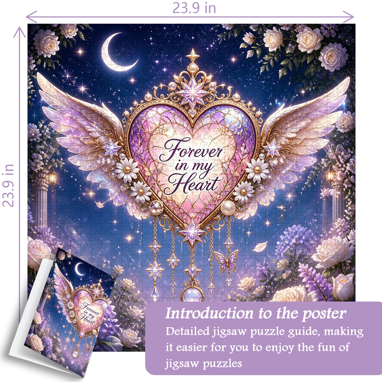 Eternal Heart Jigsaw Puzzle 1000 Pieces