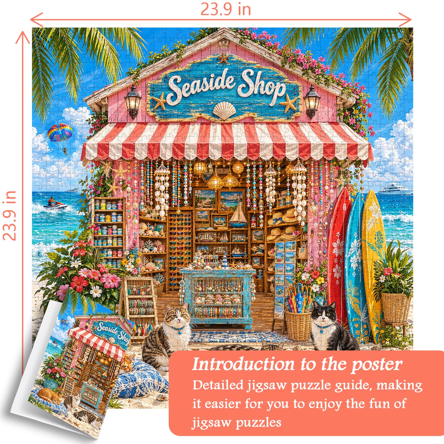 Beach Shop Jigsaw Puzzle 1000 Pieces