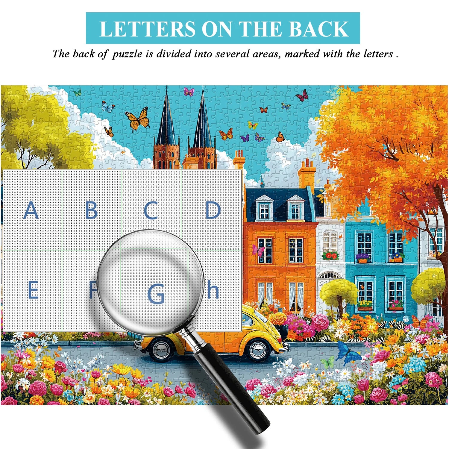 Autumn Street Jigsaw Puzzle 1000 Piece