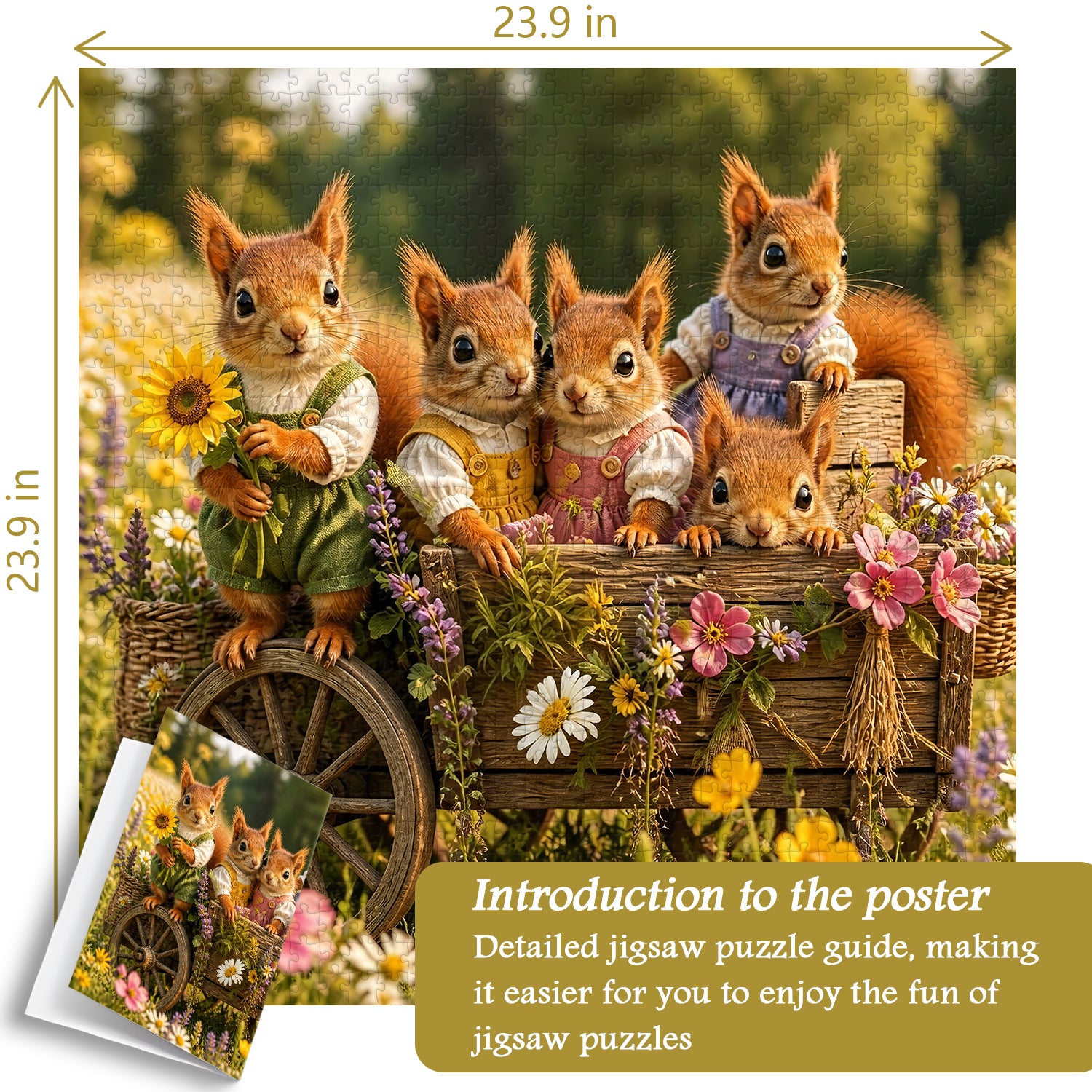 Meadow Riders Jigsaw Puzzle 1000 Pieces