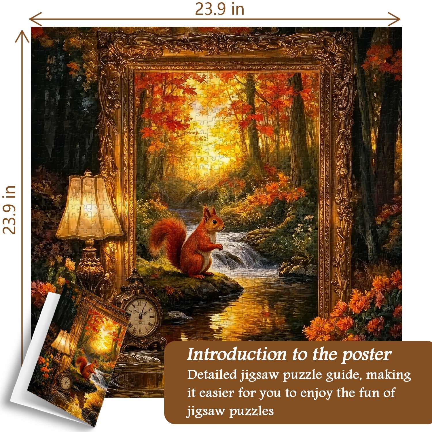 Autumn Glow Escape Jigsaw Puzzle 1000 Pieces