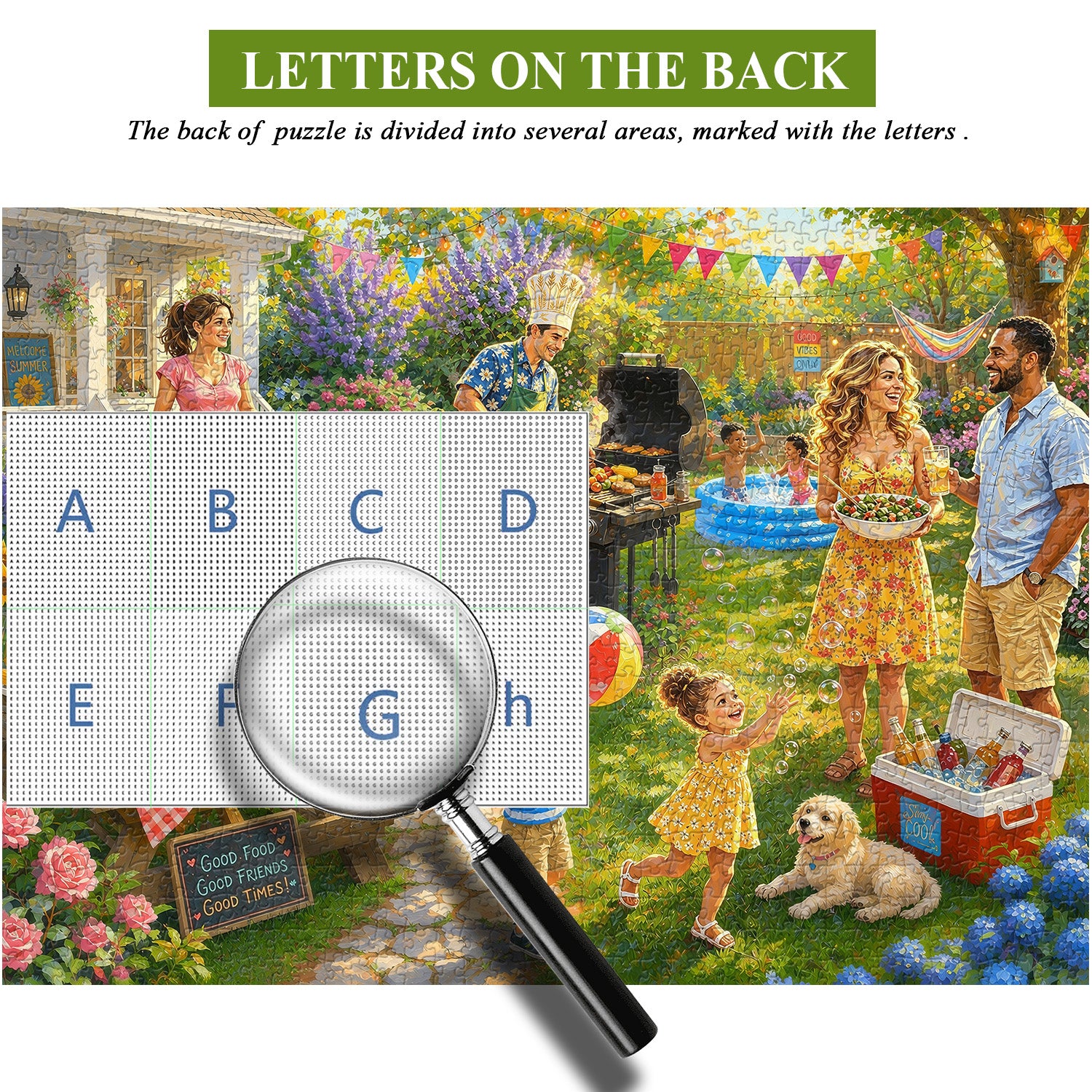 Summer Gathering Jigsaw Puzzle 1000 Pieces