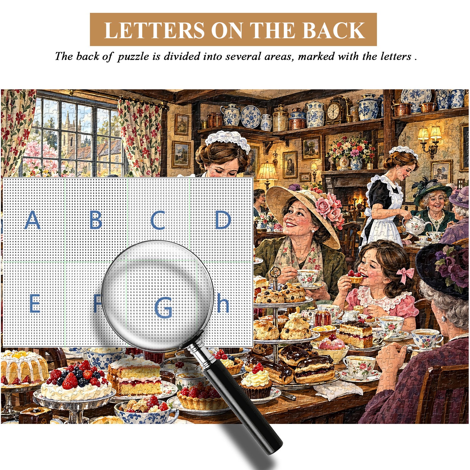 Sweet Tea Gathering Jigsaw Puzzle 1000 Pieces