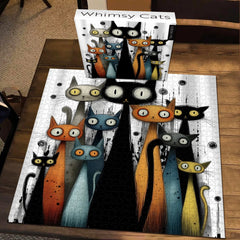 Whimsy Cats Jigsaw Puzzle 1000 Pieces