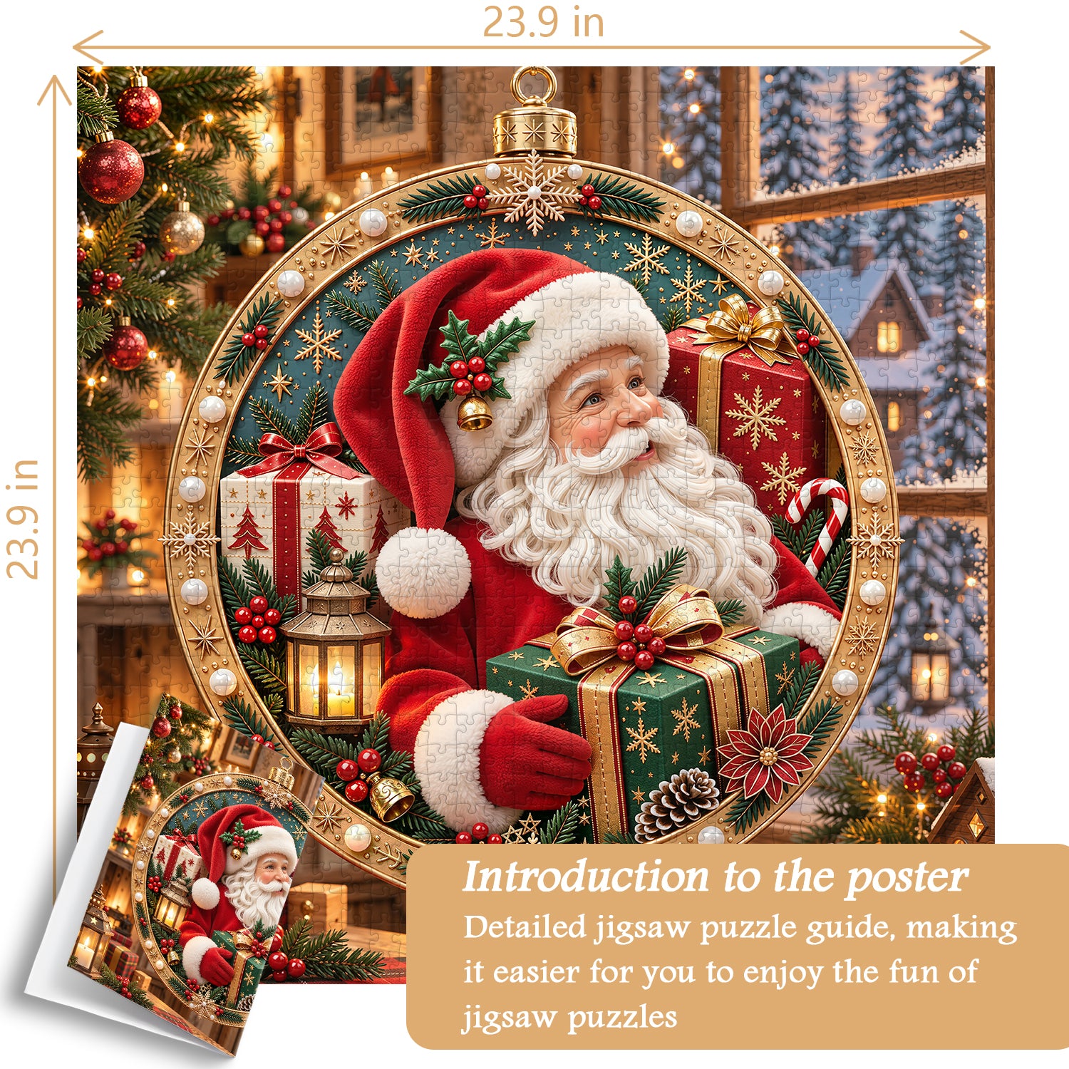 Christmas Carol Jigsaw Puzzle 1000 Pieces