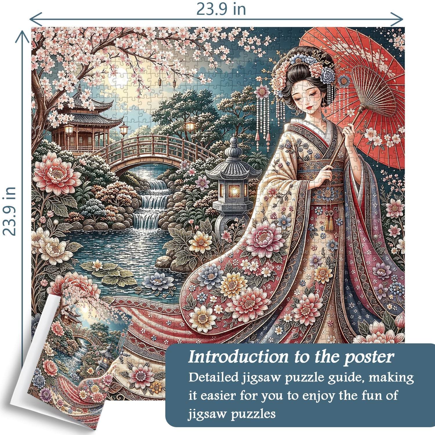 Moonlit Beauty Jigsaw Puzzle 1000 Pieces