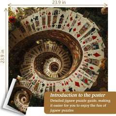 Spiral Card Quest Jigsaw Puzzle 1000 pièces