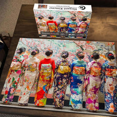 Elegante Kimono Jigsaw Puzzle 1000 piezas