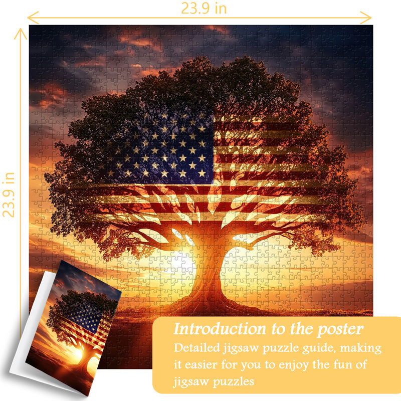 Sunset Glory Jigsaw Puzzle 1000 Pieces