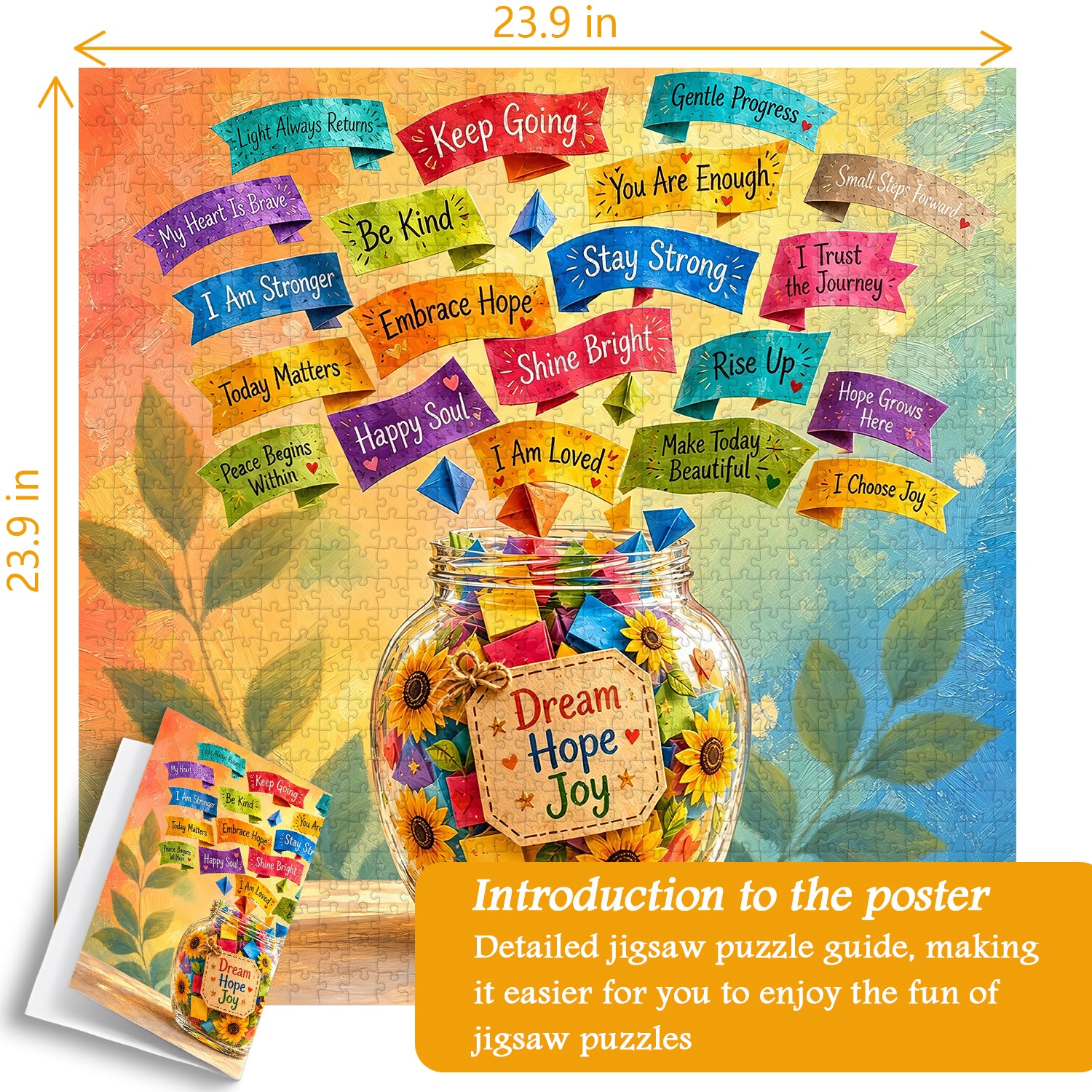 Jar of Hopeful Dreams Jigsaw Puzzle 1000 Pieces