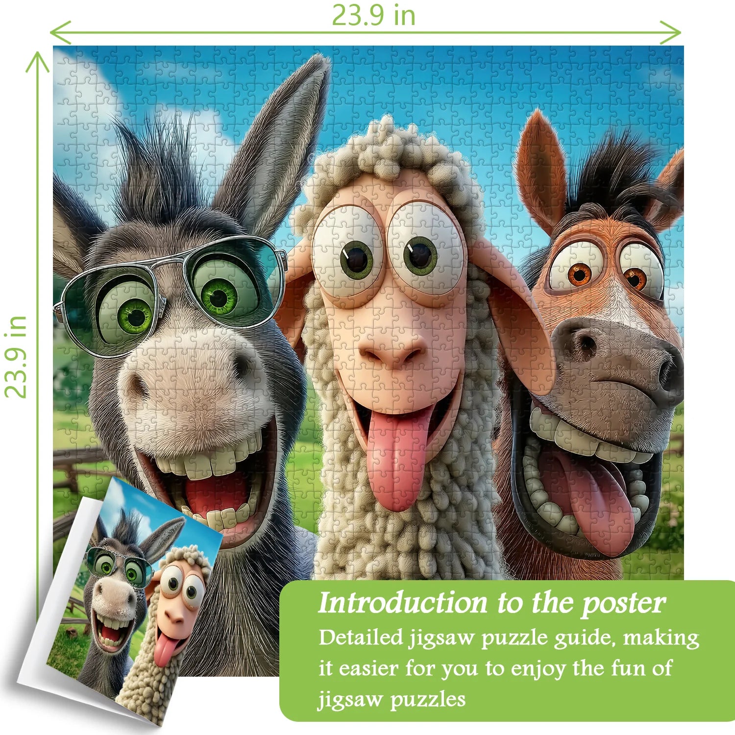 Puzzle Laughing Ranch da 1000 pezzi