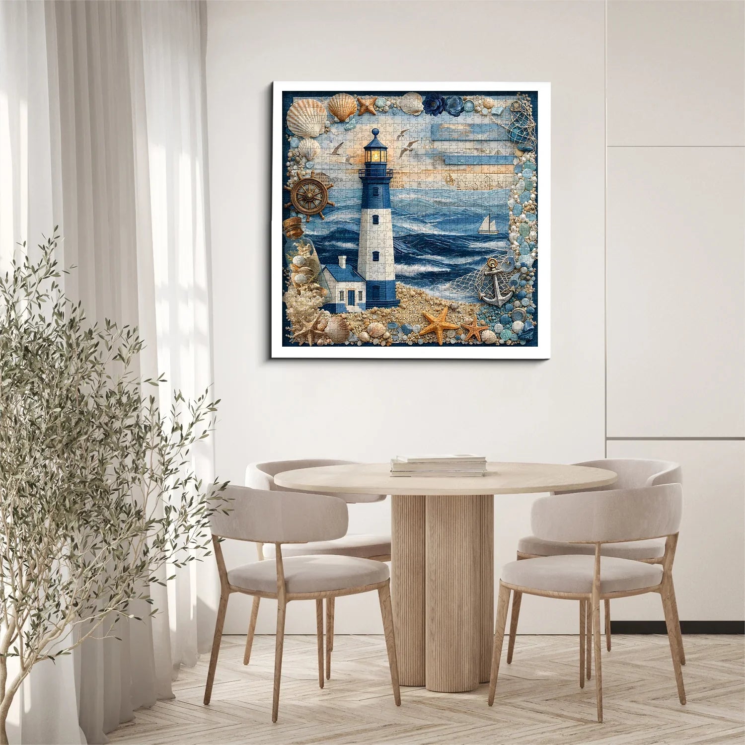 Puzzle Faro e Mare 1000 Pezzi