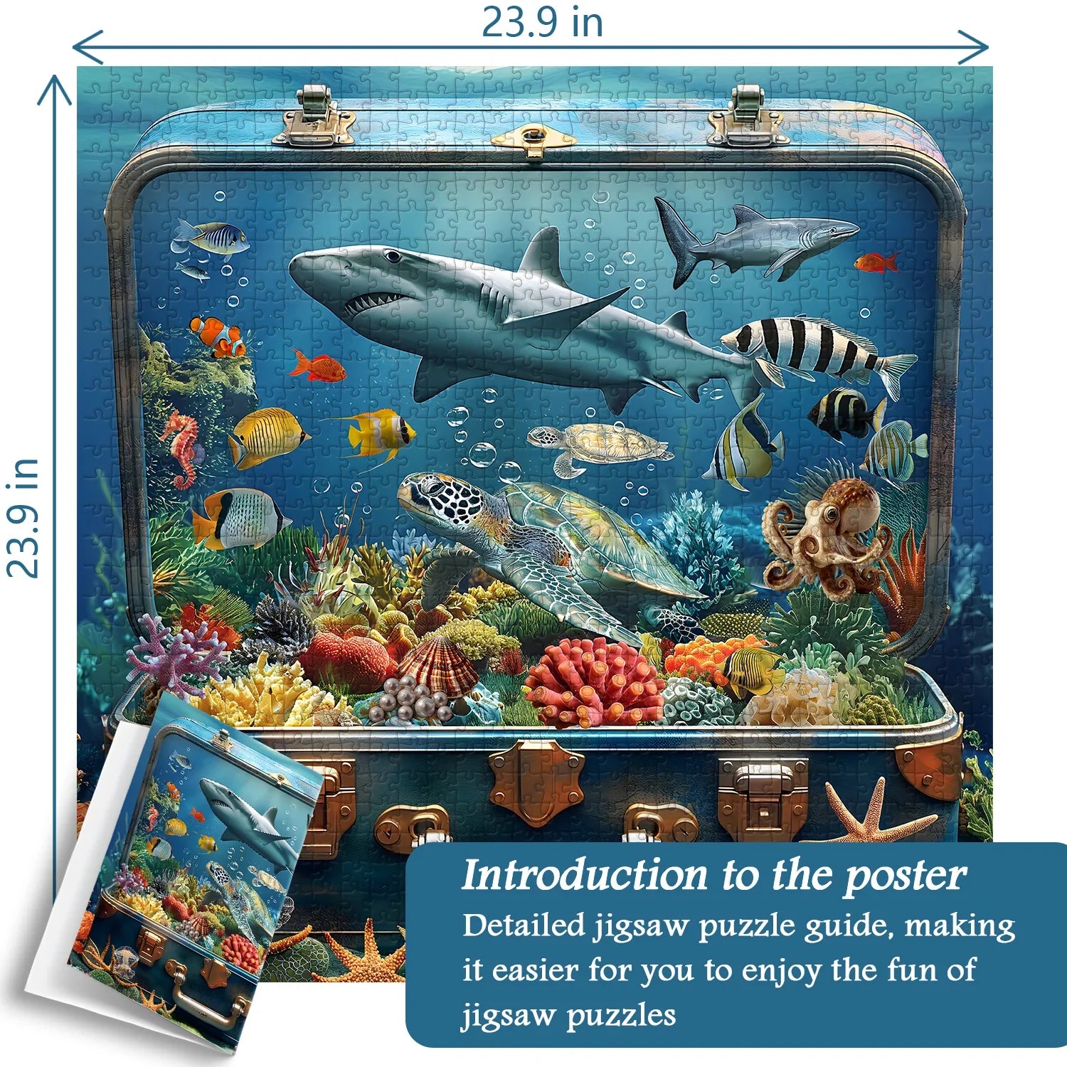 Sea in Box Jigsaw Puzzle 1000 Pieces