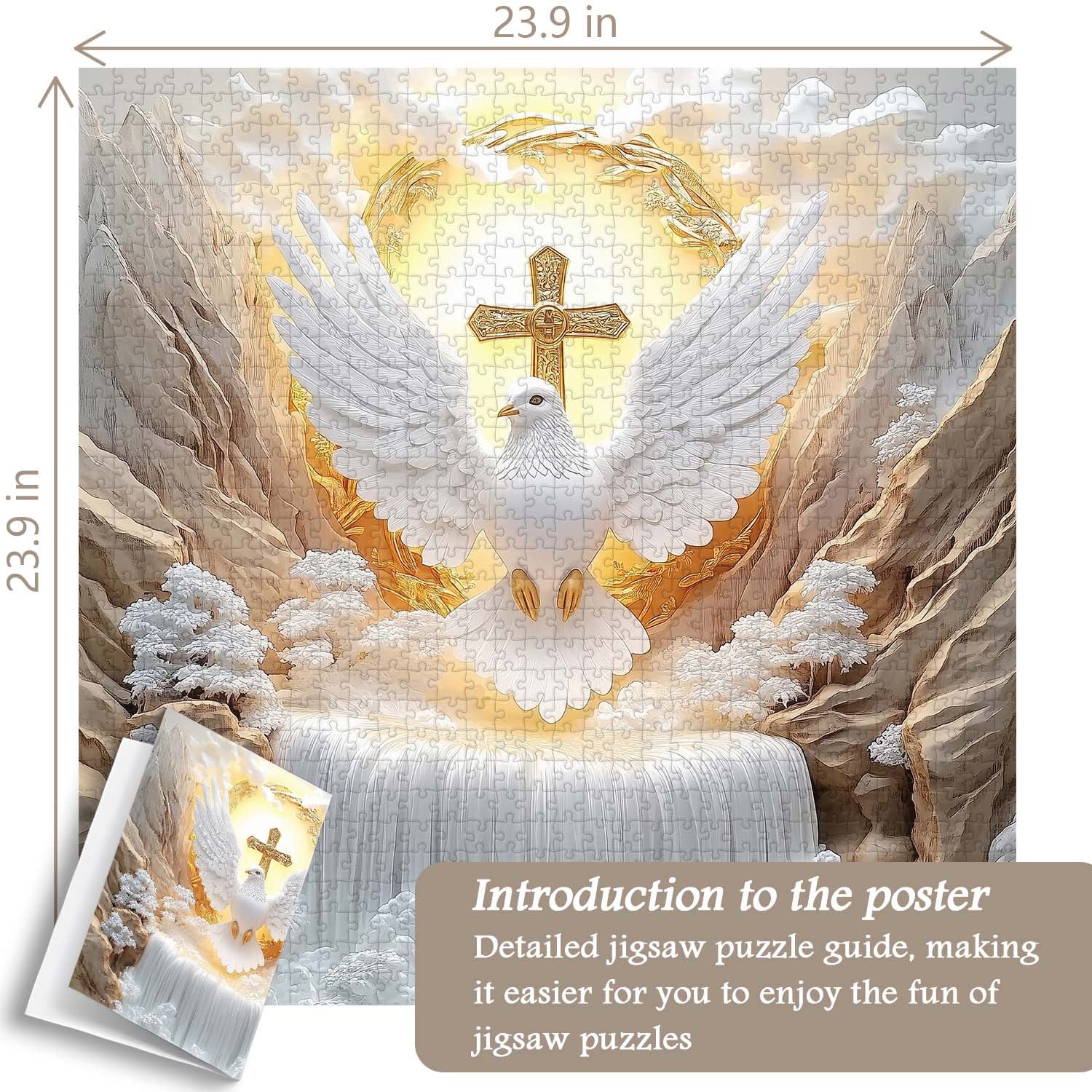 Halo of Peace Jigsaw Puzzle 1000 Pieces