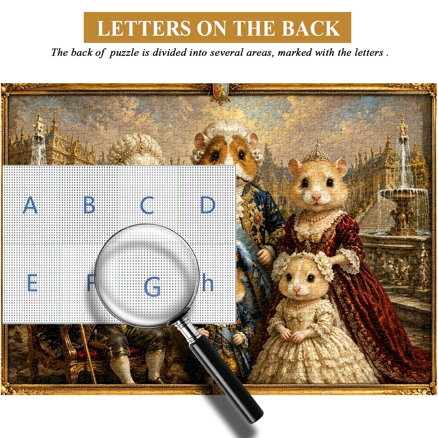 Chateau Hamster Kin Jigsaw Puzzle 1000 Pieces
