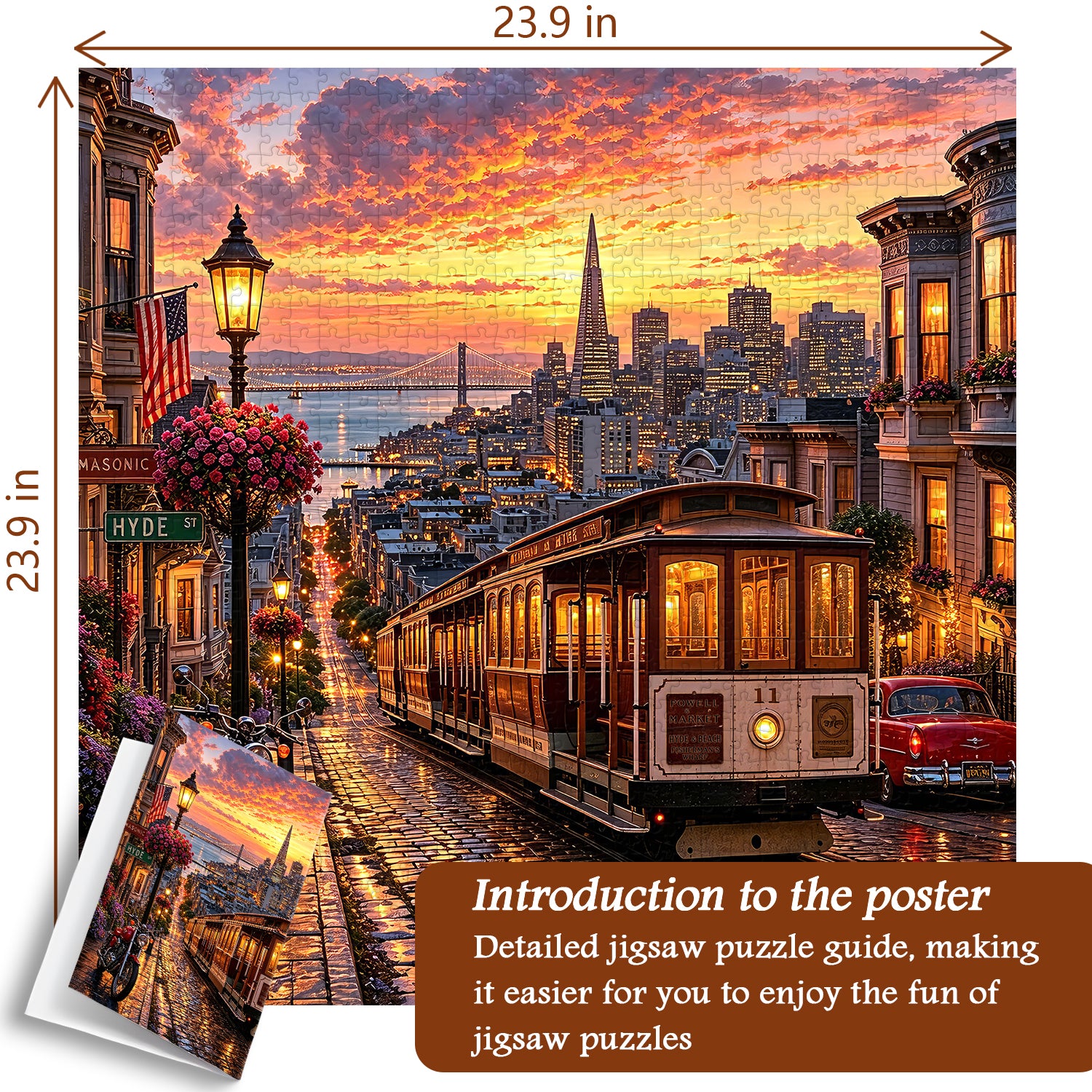 City Twilight Jigsaw Puzzle 1000 Pieces
