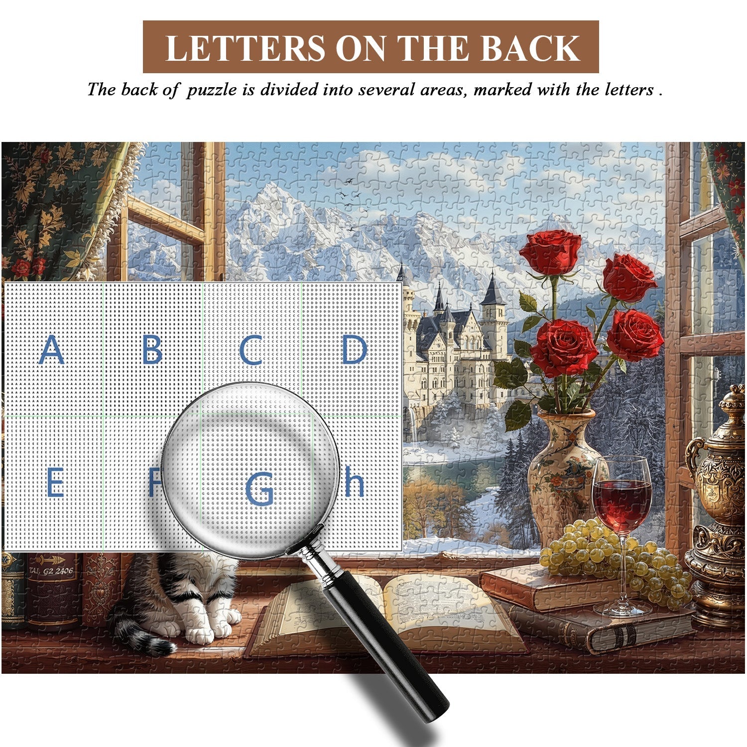 Cozy Window Companion Jigsaw Puzzle 1000 Pieces