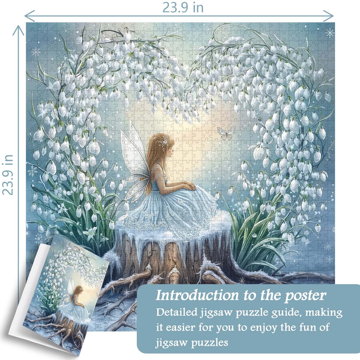 Puzzle Snow Lotus Spirit 1000 pezzi