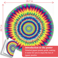 Rainbow Explosion Jigsaw Puzzle 1000 Pieces