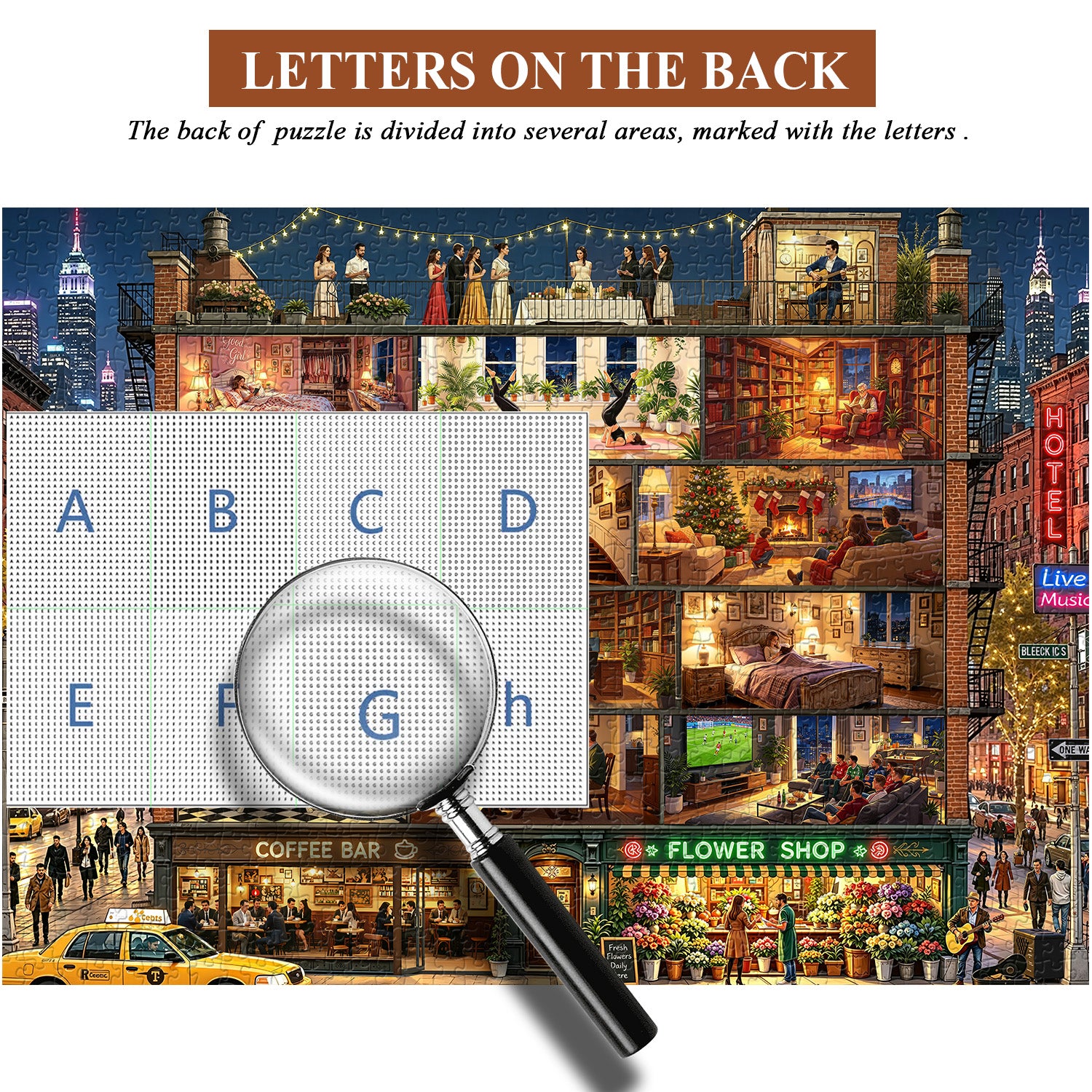 Home in Night Jigsaw Puzzle 1000 Pieces