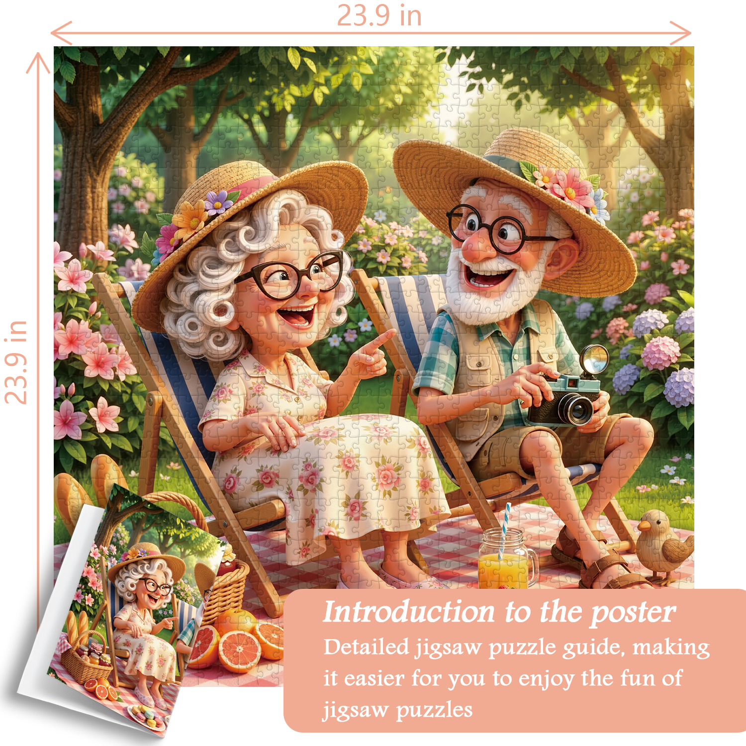 Puzzle Joymates da picnic, 1000 pezzi