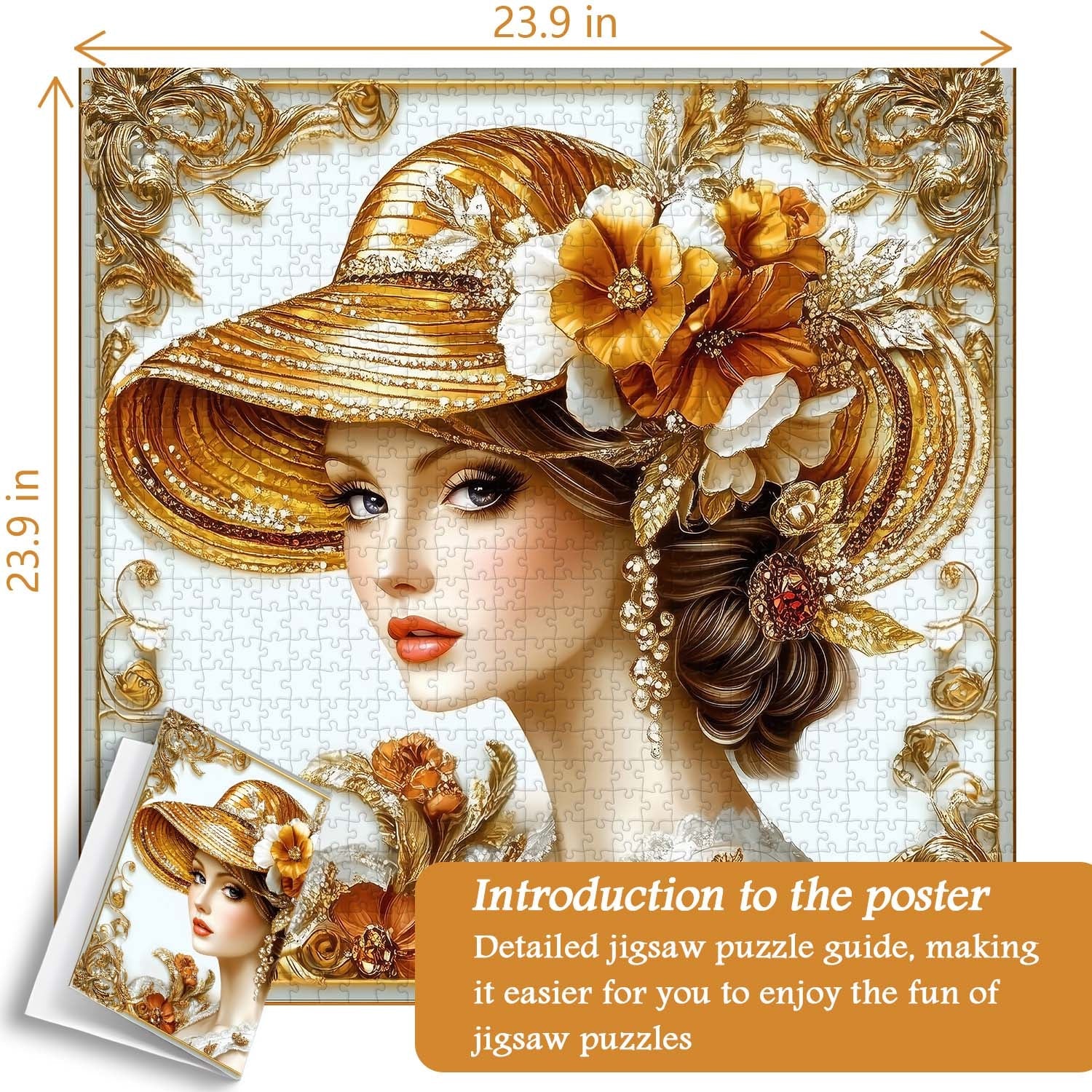 Elegant Muse Jigsaw Puzzle 1000 Pieces