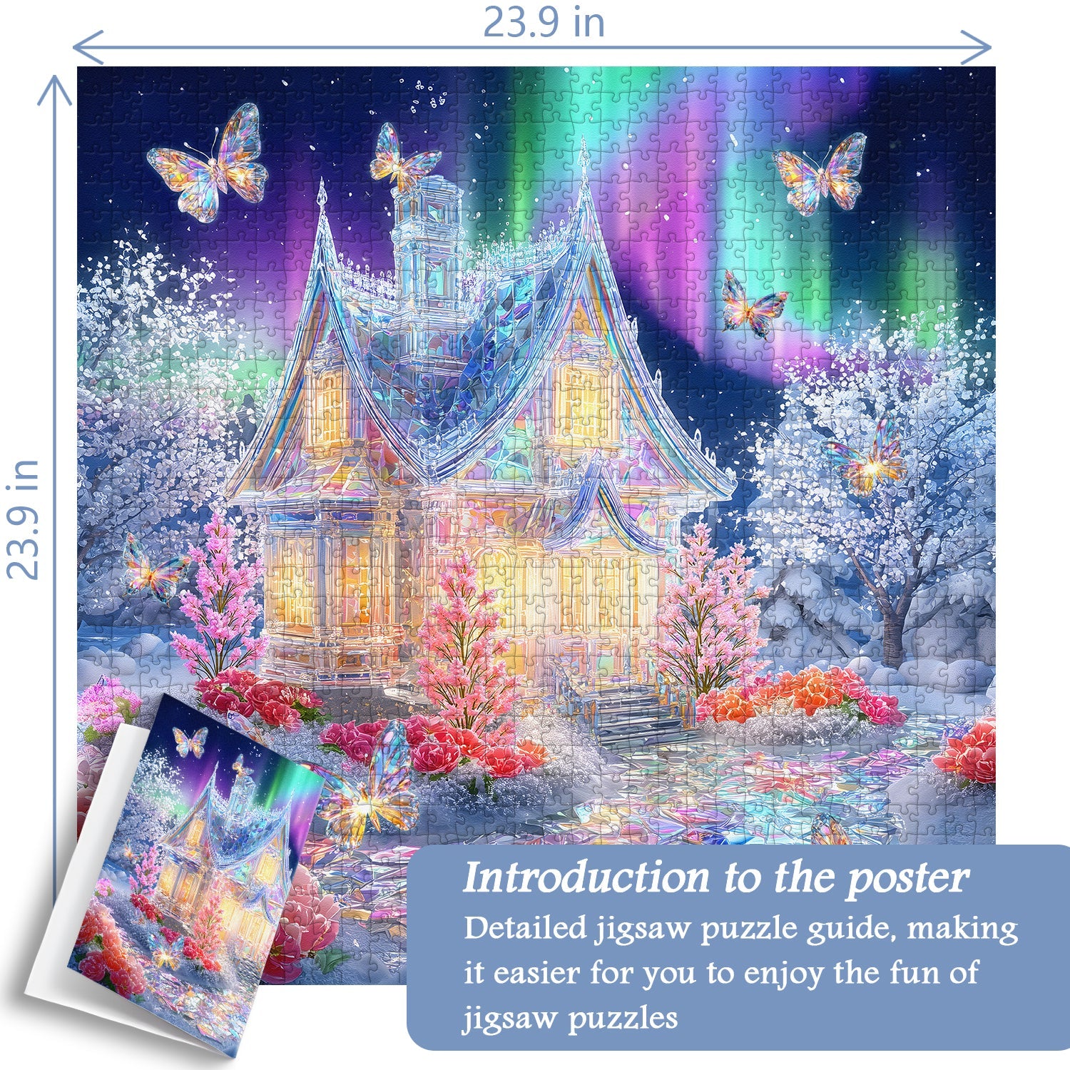 Puzzle Crystal Cottage 1000 pezzi