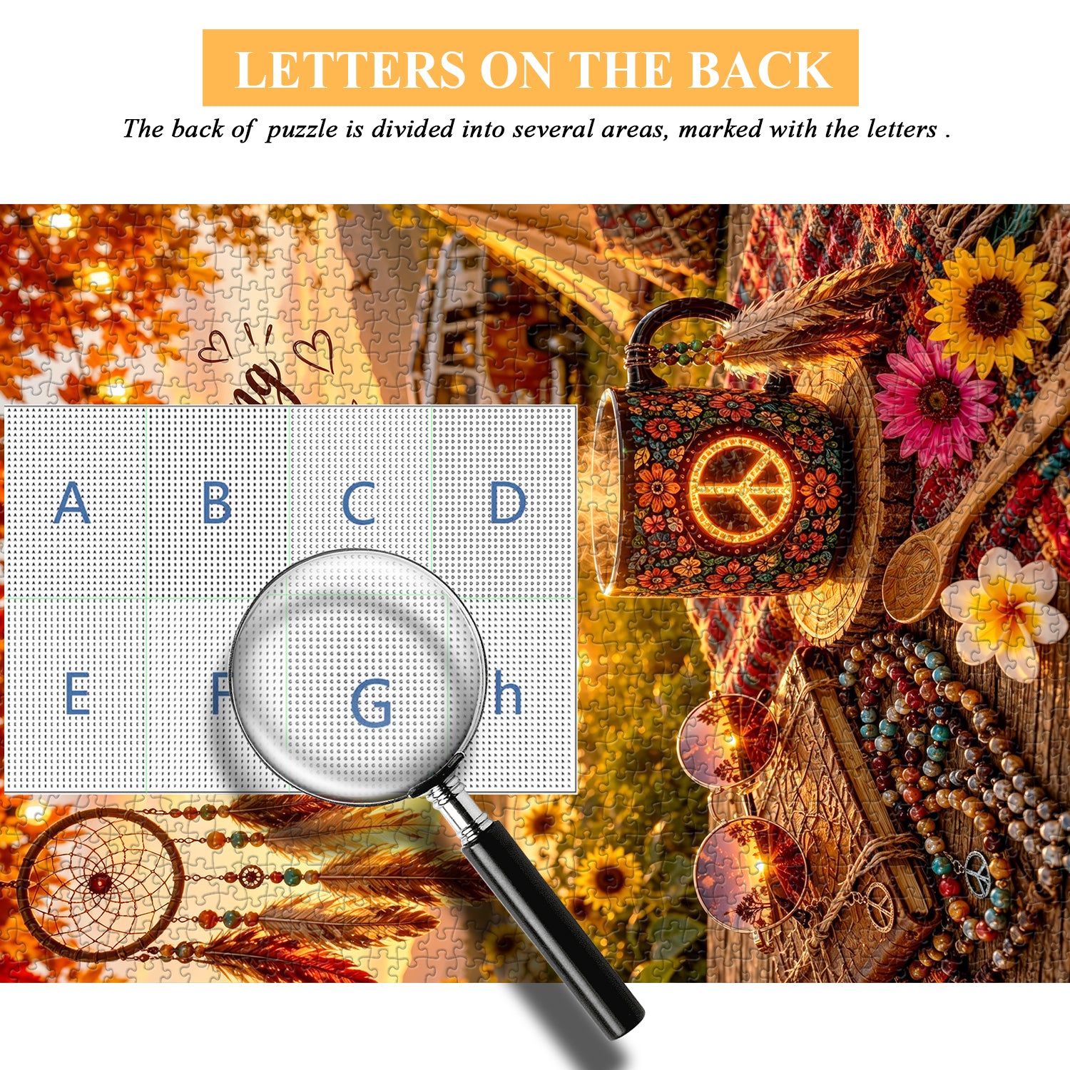 Puzzle Boho Morning Camp 1000 pezzi