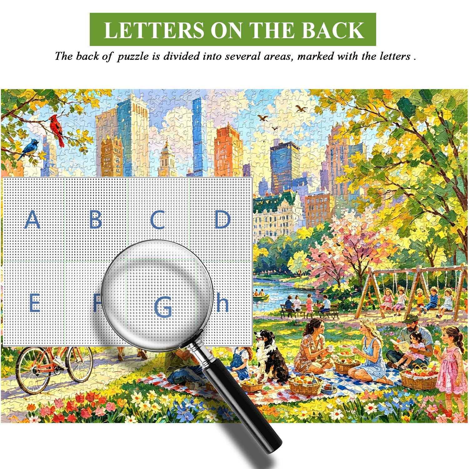Sunny Central Park Jigsaw Puzzle 1000 Pieces