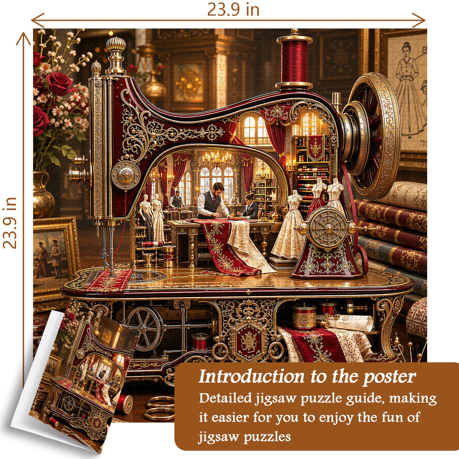 Vintage Atelier Jigsaw Puzzle 1000 Pieces