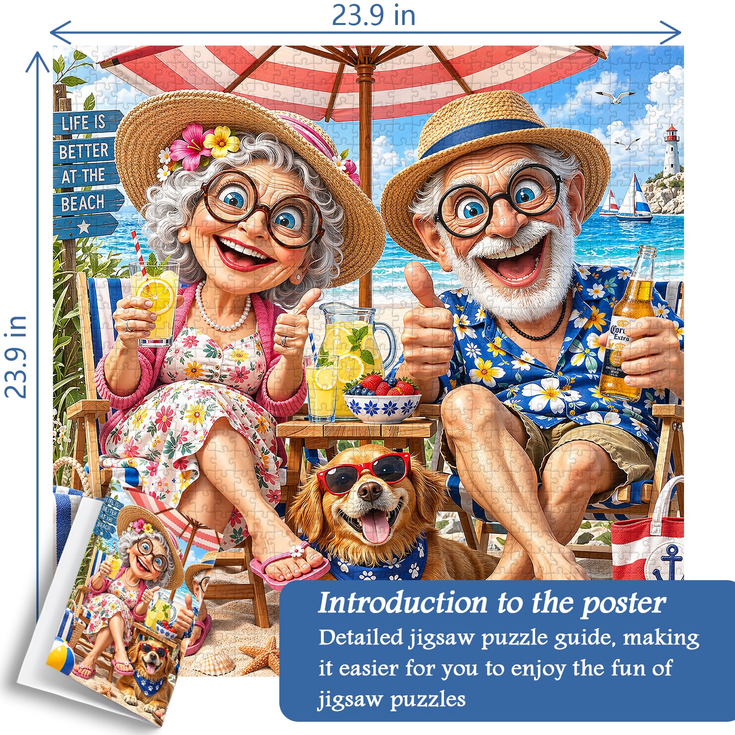 Coastal Cheers Jigsaw Puzzle 1000 Pieces