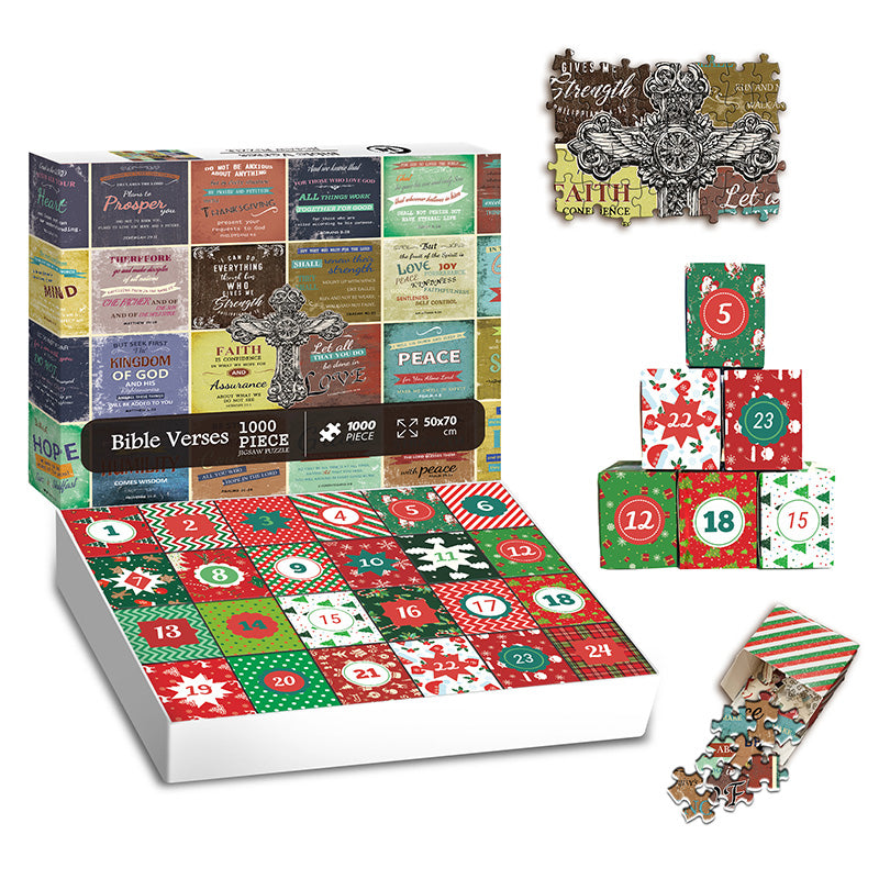 Pickforu® Bible Verses Jigsaw Puzzle 1000 Pieces Pickforu Puzzle