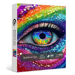 Rainbow Eye Puzzle de puzzle 1000 pièces