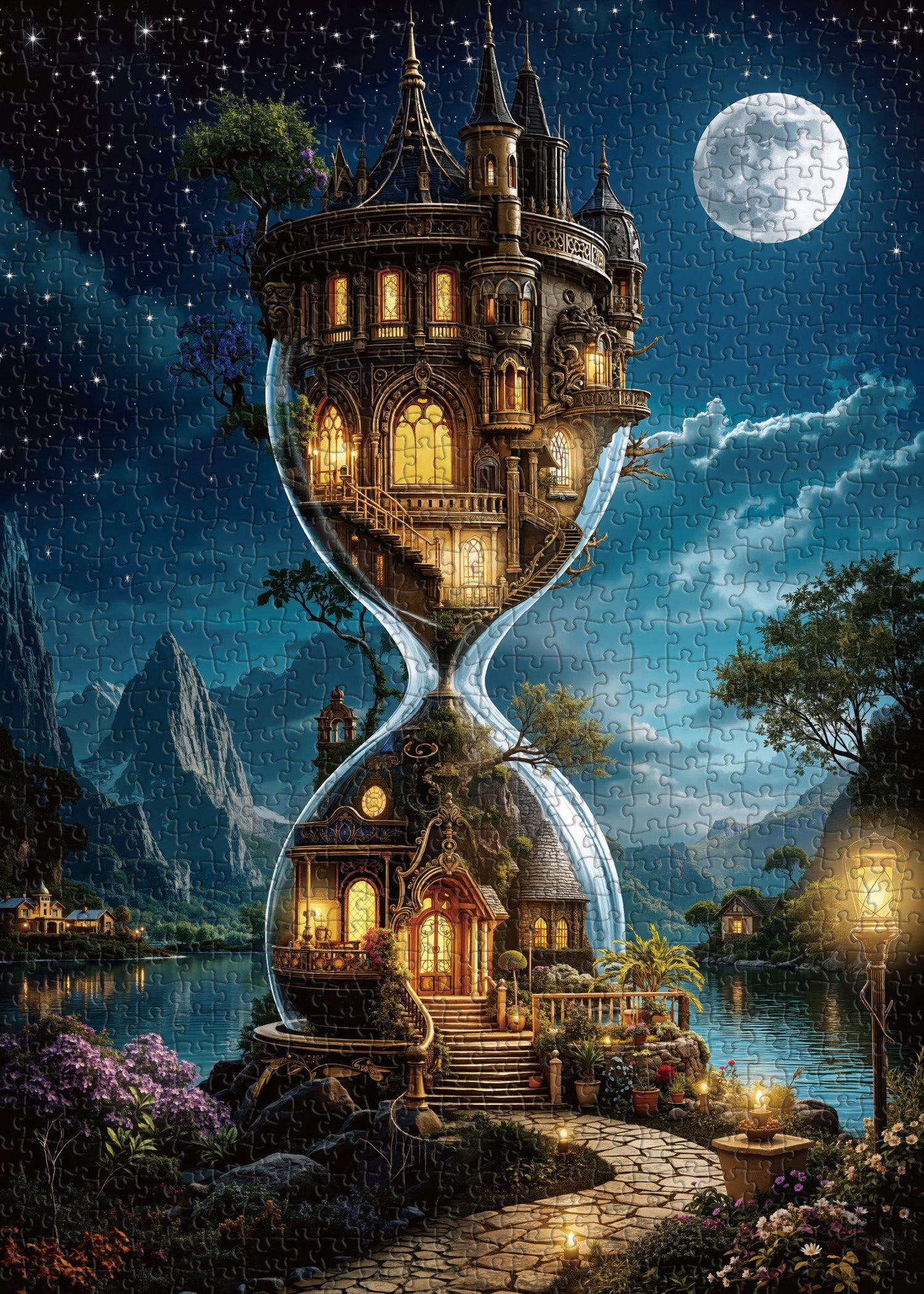 Hôtel Sorglass Hotel Puzzle 1000 pièces