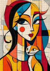 Puzzle mit geometrischem Rhythmus, 1000 Teile