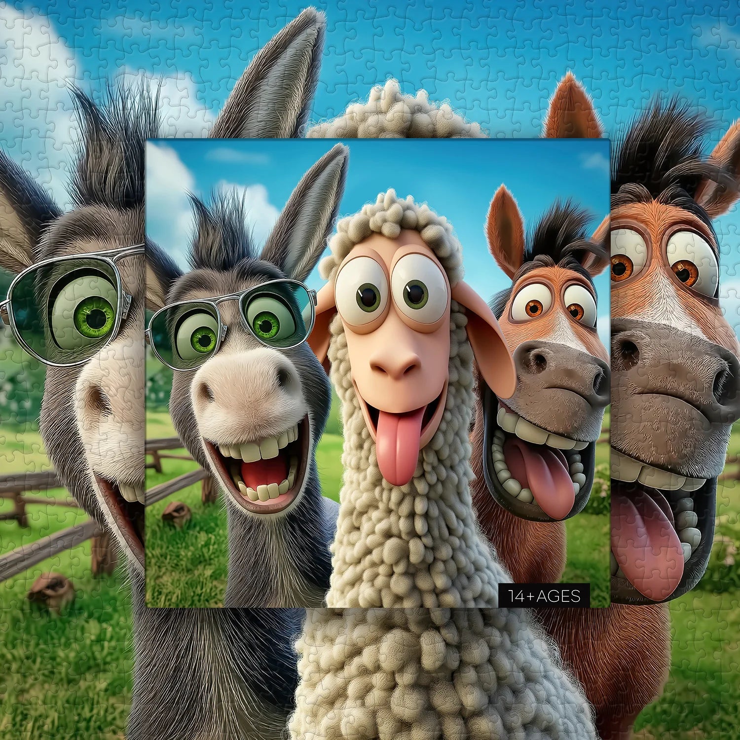 Puzzle Laughing Ranch da 1000 pezzi