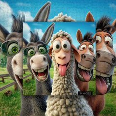 Puzzle Laughing Ranch da 1000 pezzi